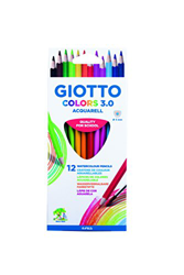 Giotto Colors 3.0 Aquarell - Pack de 12 lápices en oferta