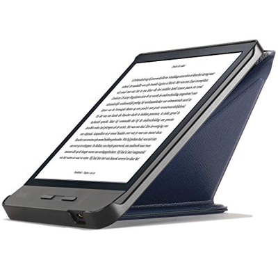 FC Funda para Kobo Libra H2O Plegable con Soporte - Funda Kobo Libra H2O - Azul Marino - Ligera Delgada Kobo Libra H2O Funda con Bloqueo/Desbloqueo Au