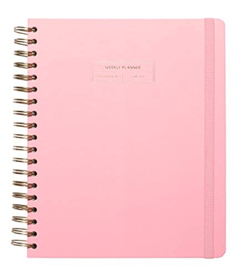 Kokonote by Erik - Agenda semanal 2021 Big Size La Vie en Rose, 17 meses (20,8x25,2 cm)