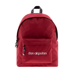 Don Algodón Mochila Mujer Casual Nailon con Puerto USB, Rojo, 20 L características