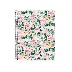 Miquel Rius 46002 Cuaderno A4 140 Cuadrícula Flamingo características