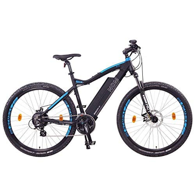 NCM Moscow Bicicleta eléctrica de montaña, 250W, Batería 48V 13Ah 624Wh (Blanco 27,5")