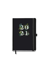 MIQUELRIUS - Agenda 2021 Black Jungle - Español, Semana Vista, Tamaño 213 x 155 mm (A5), Papel 70g, Cubierta Rígida Cartón, Color Negro precio