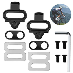 Kupink Calas MTB SPD Pedales Autobloqueantes Juego Tacos para Bicicleta Montaña para Shimano SPD en oferta