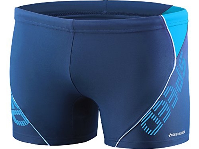 Sesto Senso Bañador de natación para hombre 371 (Navy, XXL)