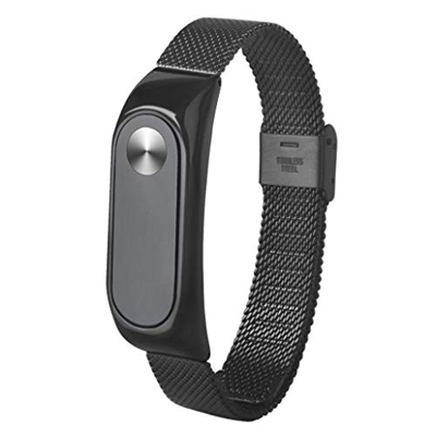 CNBOY Correa de Reloj Correa Pulsera para Mi Band 2 Band Miband 2 Correa Correa de muñeca Compatible para Xiaomi Mi Band 2 (Negro)