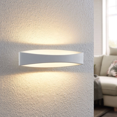 Arcchio Jelle aplique LED, 43,5 cm, blanco