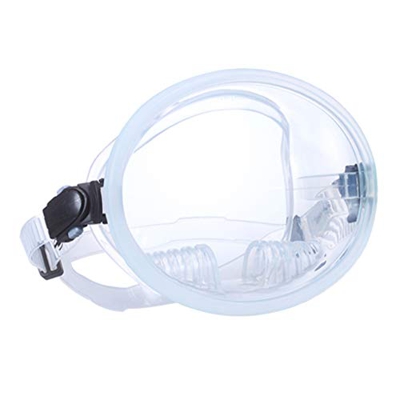 SM SunniMix Gafas de Buceo Antiniebla Snorkel Lente Ovaladas Clásicas Anteojos de Visibilidad Resistente al Agua - Claro