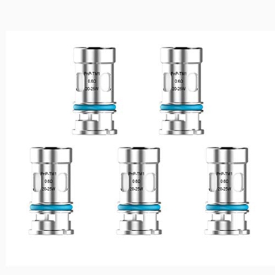 Bobina de malla original de VOOPOO PnP-TM1 de 0.6ohm PnP-TM1 para VOOPOO DRAG X/VINCI/VINCI R/VINCI X/ARGUS GT/ARGUS AIR/VOOPOO DRAG S (5 pcs)