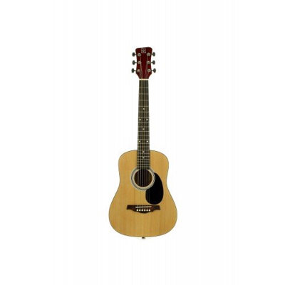 Guitarra acústica tamaño cadete 3/4. Tapa de abeto. Aros y fondo de tilo.