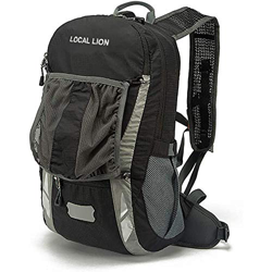 Local Lion Mochila 20L de Ciclismo Montaña Senderismo Macutos Trekking Camping al Aire Libre Nylon con Cubierta de Lluvia para Hombres y Mujeres características