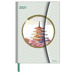 Agenda anual 2021 Tenues magneto Japanese Papers precio