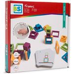 Marcos Buiten Speel Patrones de madera