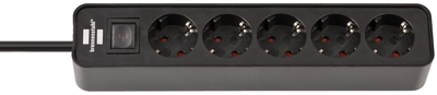Brennenstuhl 1153250000 Steckdosenl. Ecolor 5-fach - Power Strip 1.5 m