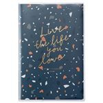Agenda Mark's 2021 B6 Terrazzo azul