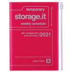 Agenda Marks 2020/21 A6 Storage.it rosa neon en oferta
