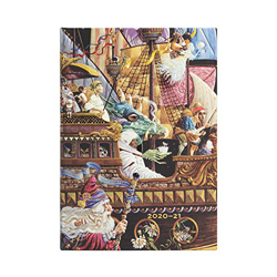 Paperblanks Agendas 18 Meses 2020-2021 Travesía Inaugural, Apaisado, Midi (130 × 180 mm) DS6555-5 en oferta