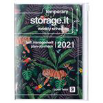 Agenda Marks 2020/21 B6 Jungla negro en oferta