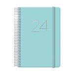 Agenda anual Dohe 2020 Día por página Gloss Verde