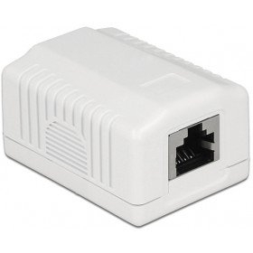 Delock 86196 Steckdose RJ-45 Weiß ~D~