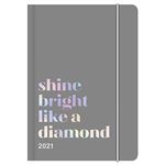 Agenda anual 2021 Tenues midi GlamLine Shine bright