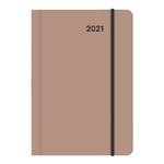 Agenda anual 2021 Tenues midi earthline Stone 8x11 cm precio
