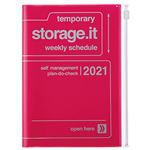 Agenda Marks 2020/21 B6 Storage.it rosa neon