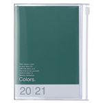 Agenda Marks 2020/21 A6 Colors verde características