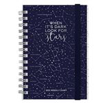 Agenda pequeña espiral 2021 Legami Semana Vista Estrellas en oferta