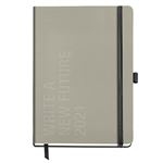 Agenda Miquelrius 2021 día por página B6 flexible minimal gris