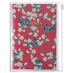 Agenda Marks 2020/21 A6 Flores rojo precio
