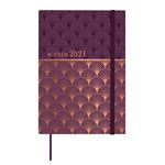 Agenda anual 2021 Finocam A5 día por página Berlin mosaic en oferta