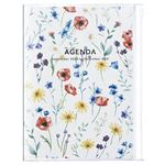 Agenda Marks 2020/21 A5 Flores marfil