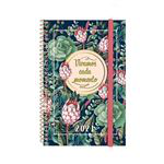 Agenda anual 2021 Finocam A7 semana vista design collection momento en oferta