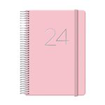 Agenda anual Dohe 2020 Día por página Gloss Rosa en oferta