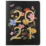 Agenda anual Rifle Paper 2021 mes visto Wild Garden Appointment