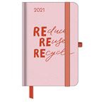 Agenda anual 2021 Tenues greenline Green Vibes 10x15cm
