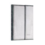 Agenda Midi 2021 Paperblanks 12 meses Sílex Blanco precio