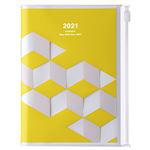 Agenda Marks 2020/21 A6 Cubos amarillo en oferta