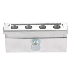 Broco 4 cavidades de bricolaje molde de la herramienta Lápiz labial Lip Balm aleación de aluminio Maker (uso individual) precio