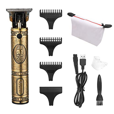Electrico Cortapelos Hombre Profesional Cortador Pelo Recortadora de Pelo Recargable, Inalámbrico Máquina Cortapelo, Recortadora de Cabello Barba, Car