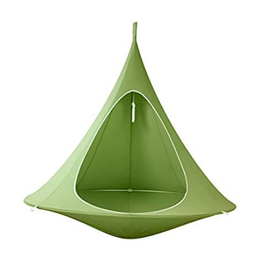 Hamaca colgante para tienda de campaña, hamaca columpio, forma cónica, para colgar en el árbol de la tienda de campaña para niños y adultos interiores