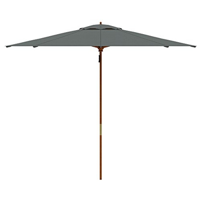 paramondo Parasol parakoala sombrilla de Madera, 3m, Redonda, Color Gris