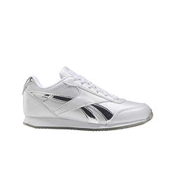 Reebok Royal CLJOG 2.0, Zapatillas de Running Mujer, Blanco/Plamet/Blanco, 39 EU en oferta