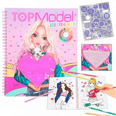 Depesche Top Model Libro para colorear
