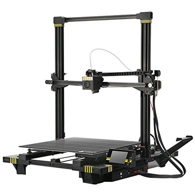 ANYCUBIC Impresora 3D Chiron con Asistente de Auto Nivelación y Cama Caliente con Ultrabase de Gran Tamaño de impresión 400x400x450mm, Compatible con 