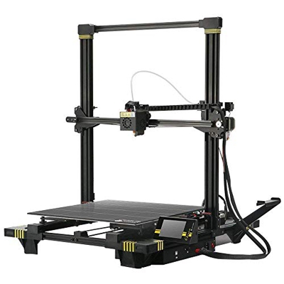 ANYCUBIC Impresora 3D Chiron con Asistente de Auto Nivelación y Cama Caliente con Ultrabase de Gran Tamaño de impresión 400x400x450mm, Compatible con