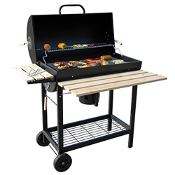 BBQ-Toro Barbacoa (con tapa, para ahumar, para carbón vegetal) precio