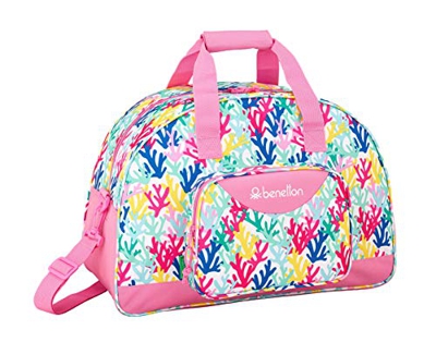 Benetton coralli bolsa deporte bolso de viaje