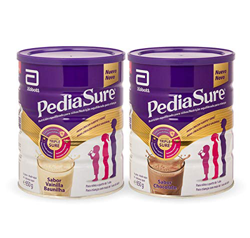 PediaSure Pack de 2 Complementos Alimenticios para Niños, Sabor Vainilla y Chocolate, con Proteínas, Vitaminas y Minerales - 850 gr características